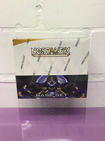 Nostalgix Day Zero Base Set Trading Card Display (selten)