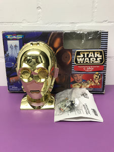 1994 Galoob Lucasfilm STAR WARS Micro Machines Playset C-3PO MOS EISLEYCANTINA