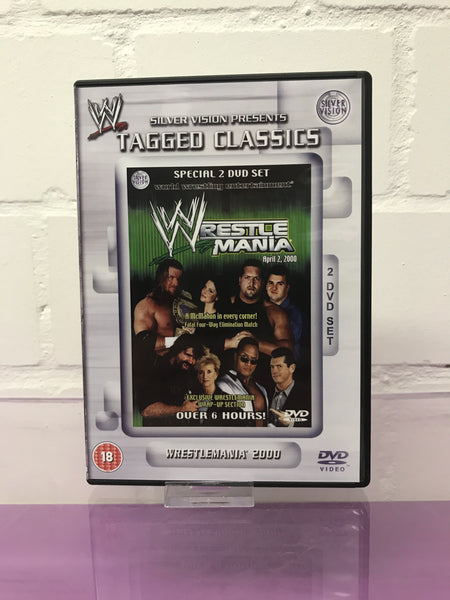 Wrestlemania 2000 Tagged Classics 2 DVD Set Retro