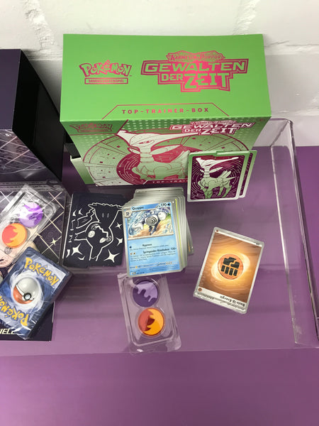 Pokémon Top Trainer Box Set Paldeas Schicksale Gewalten der Zeit Bulk