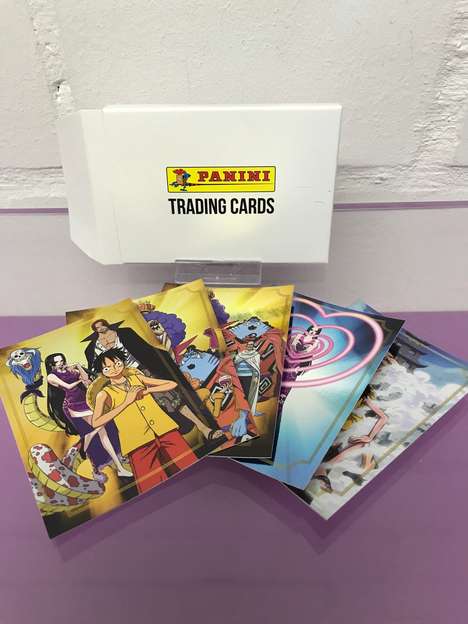 Panini Trading Card Set One Piece Limited Edition Karten