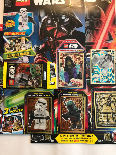 Lego Star Wars Heft Set 5stk TCG Limited Edition Packs