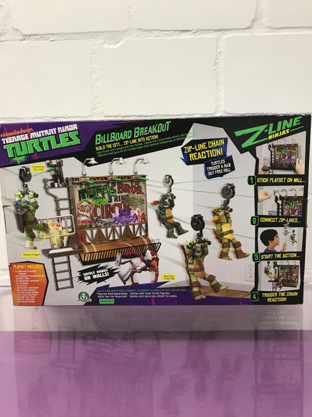 TMNT Billboard Breakout Set Ninja Turtles NEU Selten