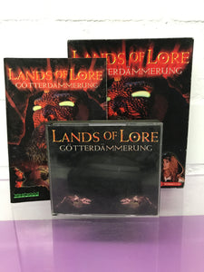 Lands of Lore Götterdämmerung PC Game Retro Big Box