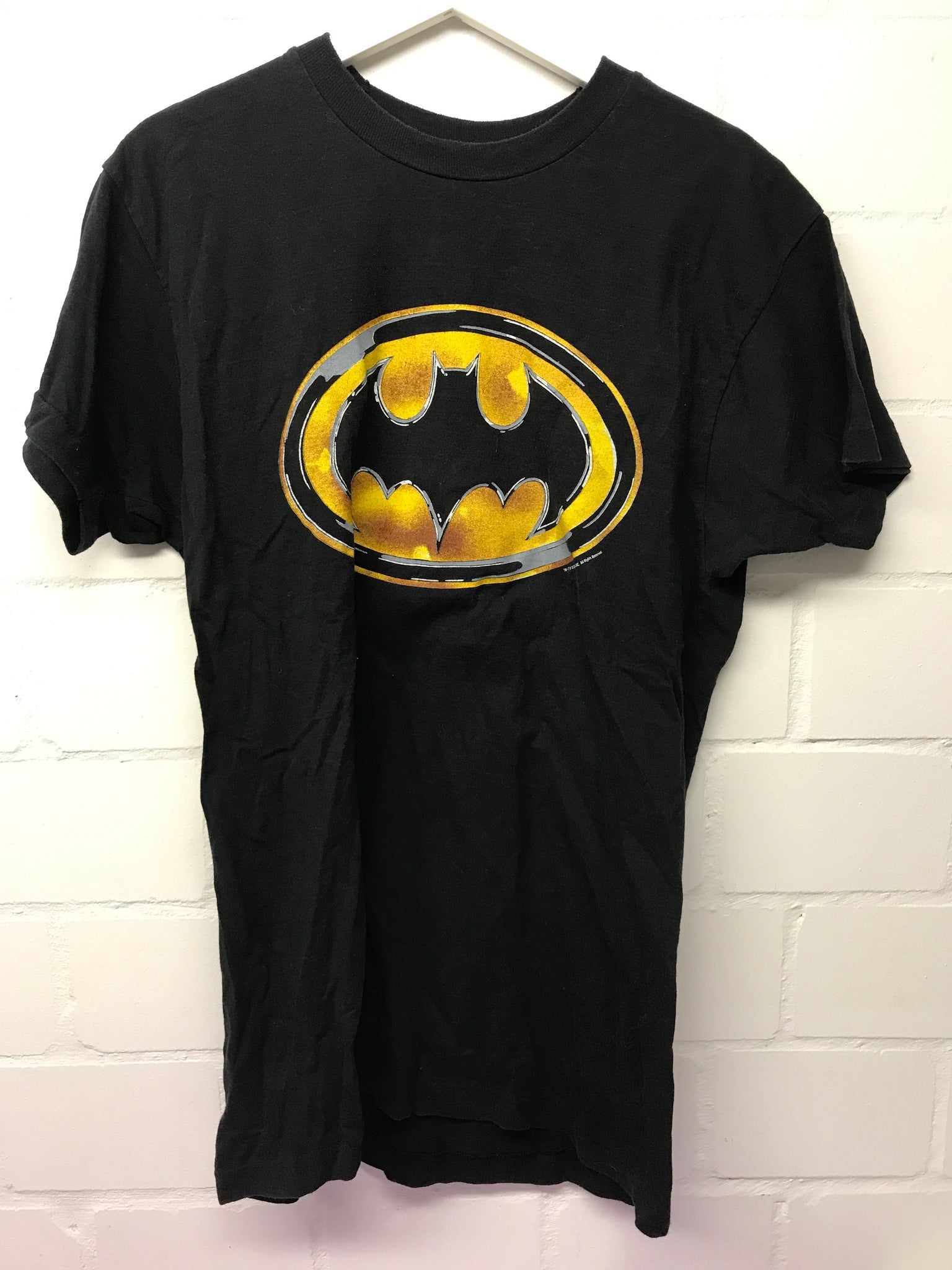 Batman Shirt Vintage Logo Film Merch