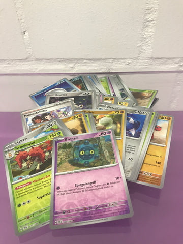 Pokémon Konvolut 63stk Reverse Foil Modern Bulk