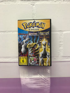 Pokémon 3er Filmset Darkrai Giratina Arceus 2013 DVD