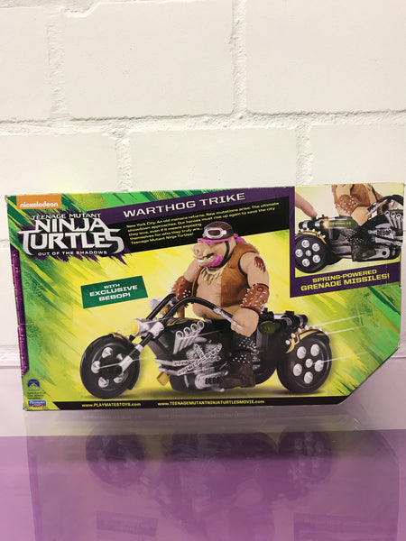 TMNT Ninja Turtles Out of the Shadows Warthog Bebop Trike (selten)