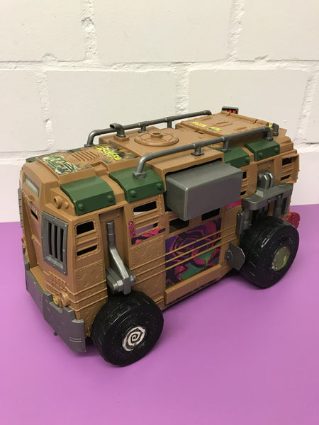 TMNT Viacom TEEN MUTANT NINJA TURTLES Bus SHELLRAISER Playmates