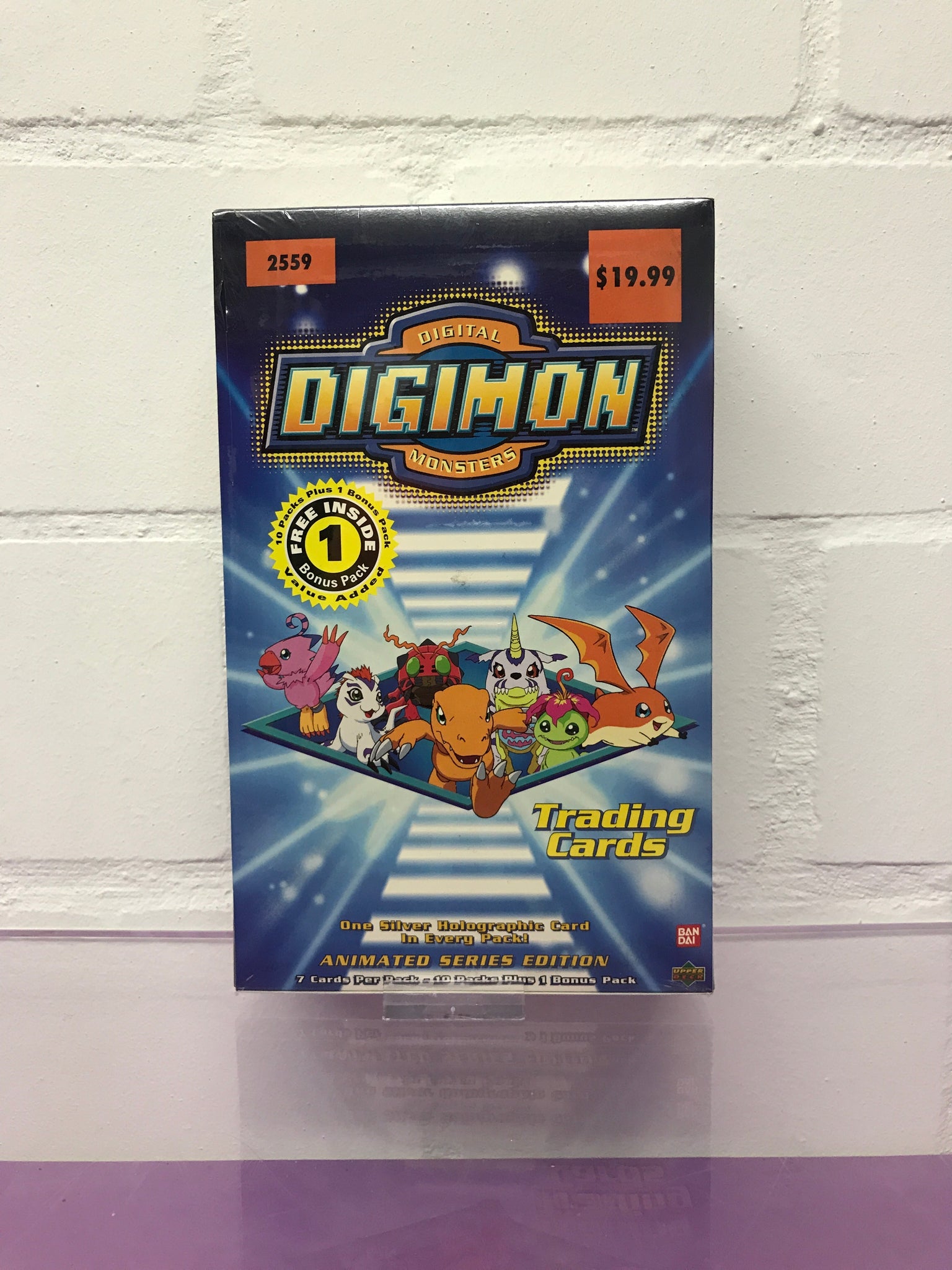 Digimon Trading Cards Display (promo Box) 1999 Retro Vintage NEU