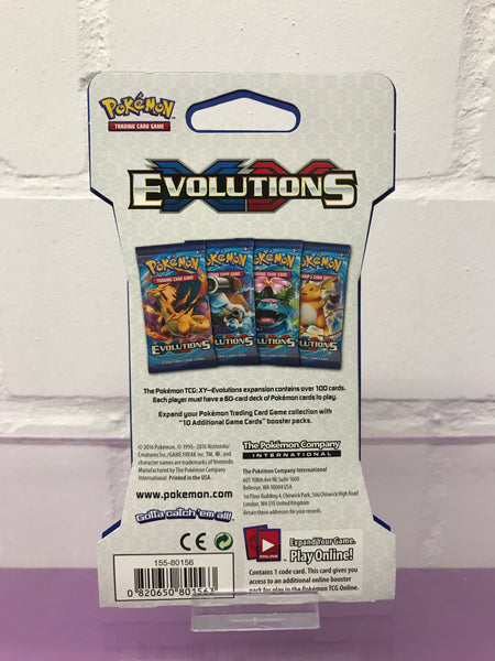 Pokémon Evolutions Blastoise Blister NEU