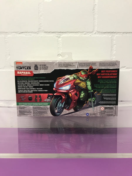 Teenage Mutant Ninja Turtles RAPHAEL mit Bike 2023 BST AXN Royal Subjects