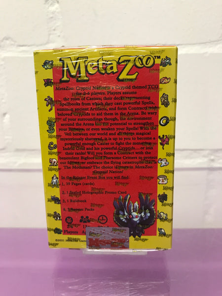 MetaZoo!! Cryptid Nation Release Event Box! Neu/Sealed! EN - 1 Edition Selten