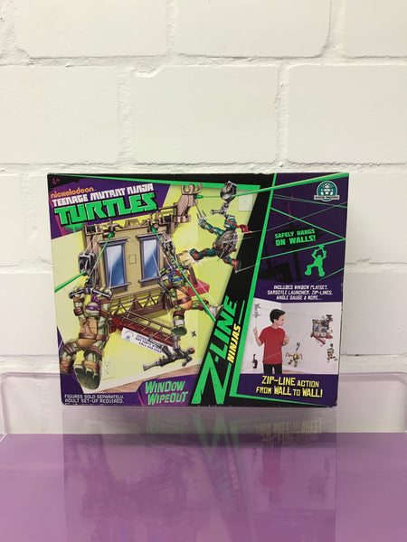 Teenage Mutant Ninja Turtles Window Wipeout Playset Spielset TMNT NEU