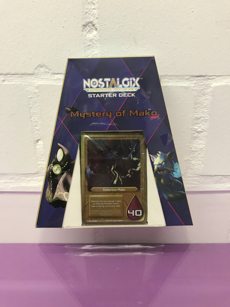 Nostalgix Mystery of Mako Starter Deck Kickstarter  Base Set OVP / Sealed