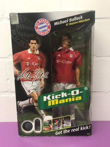 Kick-O-Mania Michael Ballack in OVP Retro Figur Fussball Bayern