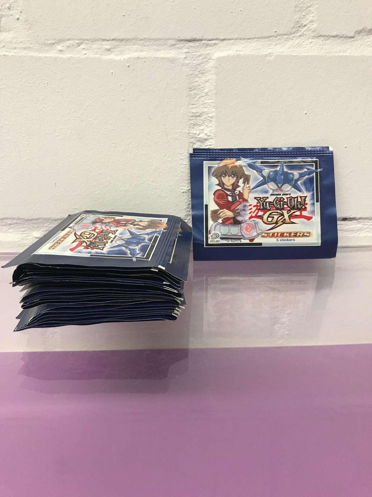 YugiOh Sticker Pack 31 Tüten Serie 3