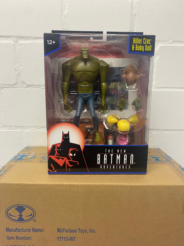 Killer Croc & Baby Doll - The New Batman Adventures Figur Wave 1 Mc Farlane NEU