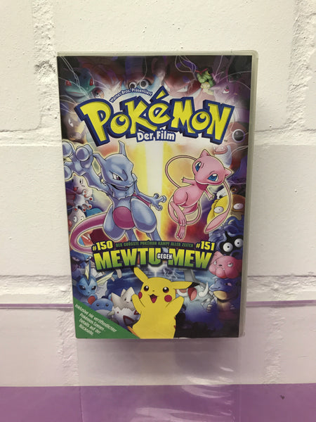 Pokémon Der Film 1997-1999 VHS Kasette