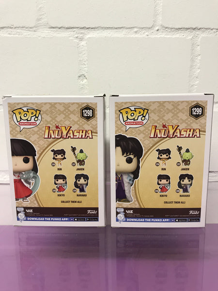 Funko POP Figur Set Kikyo + Naraku 1298/ 1299 Inuyasha Anime