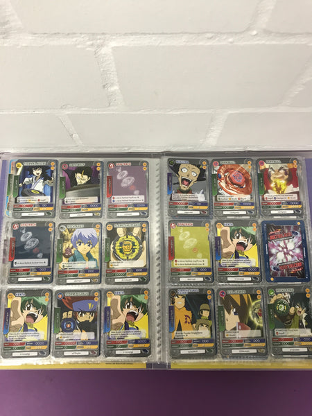 Beyblade Collection Set Mappe Trading Cards