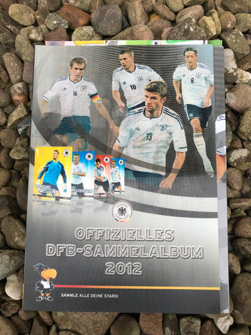 DFB Sammelalbum 2012 + Spielplan