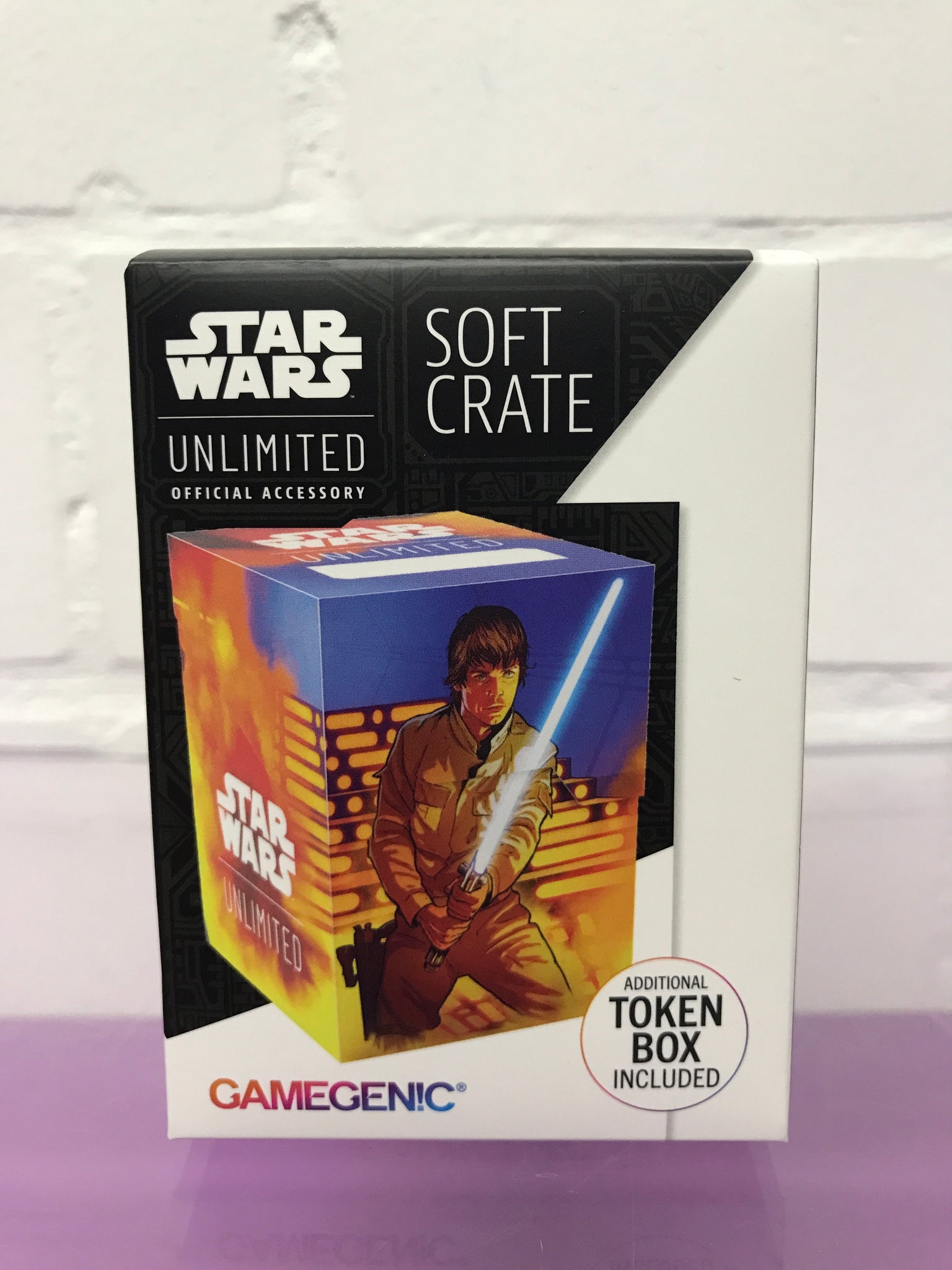 Star Wars Unlimited Soft Crate Token Luke Skywalker Box NEU