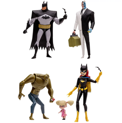 DC: The New Batman Adventures 4-Pack (Mc Farlane Toys)