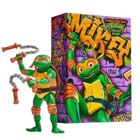 TMNT Mutant Mayhem Michelangelo Comic Con Promotion Figur SELTEN